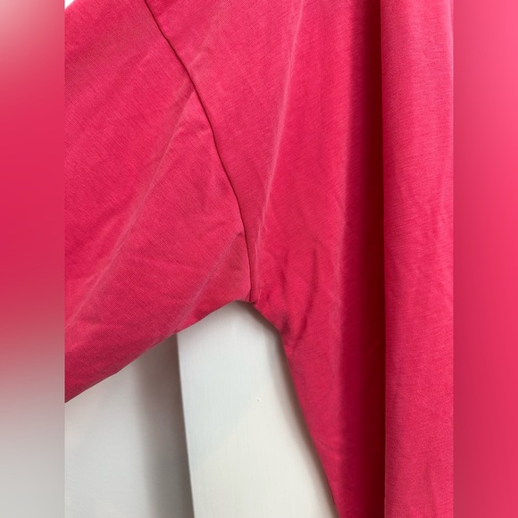 LuLaRoe Dark Pink Oversized High Low Irma Tunic Blouse Plus Size 2X NWOT - Picture 4 of 9